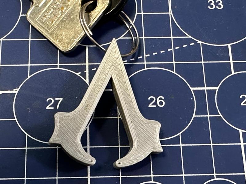 Assassin's Creed Logo Keychain
