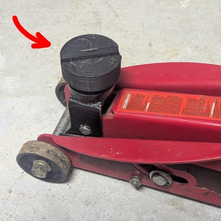 Car Lift Jack Pad Rubber Spacer Puck Slotted Frame Rail Adapter Universal