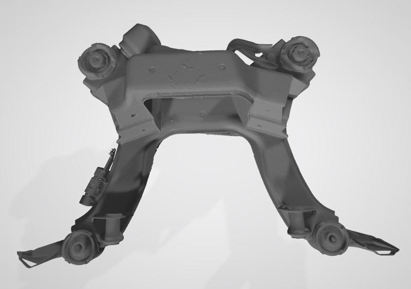 BMW E36 Rear Sub Frame Axle 3D scan