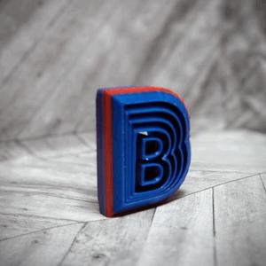 Layered Nested Letter B Fidget
