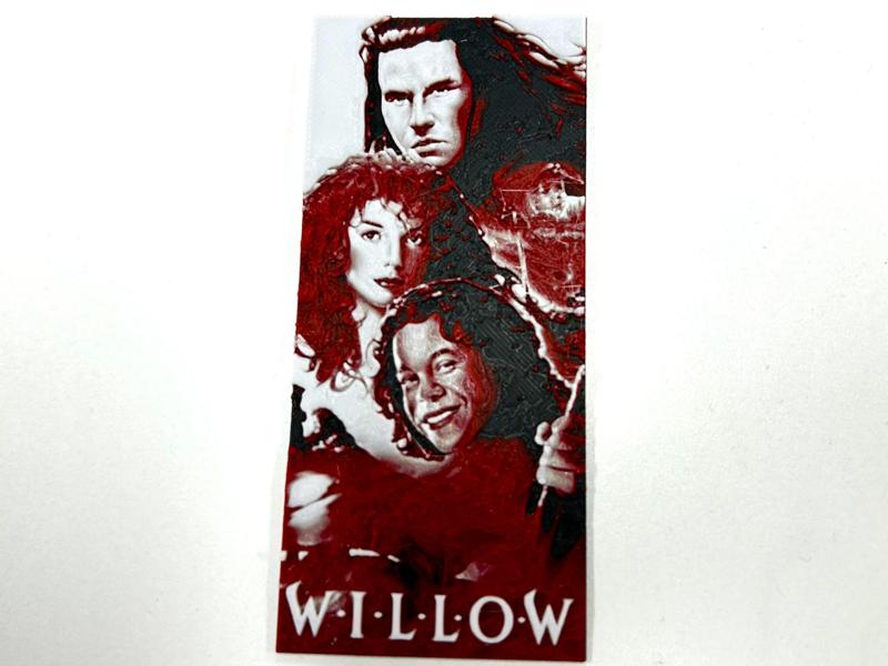 Willow movie bookmark