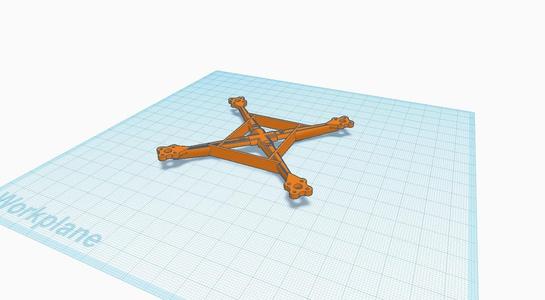 Micro quad with 16x16mm flight controller