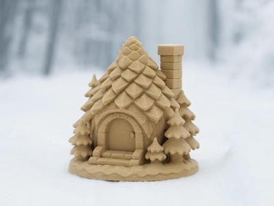 Pinecone Hut in the Fairytale Forest 