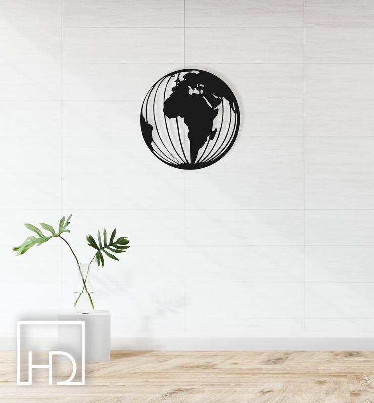 World Map 1 decoration by: HomeDetail