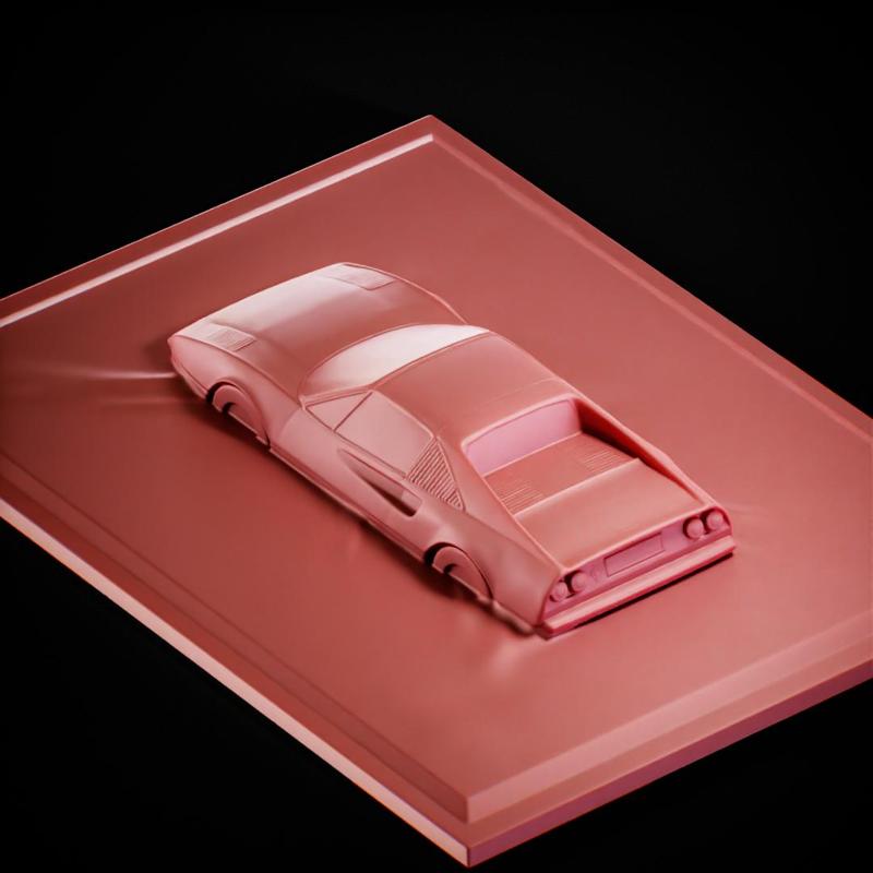 Ferrari 1975 sculpture design Enzo Ferrari