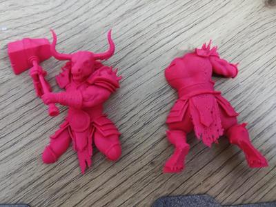 Minotaur with War Hammer