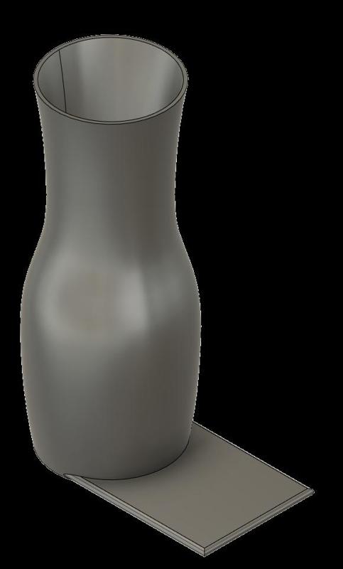 Cemetery Headstone Vase