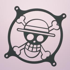 One Piece Skull 120mm Fan Cover