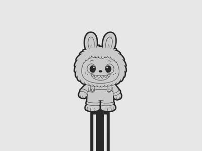 BookMark Labu bu Monster Cute Kawaii