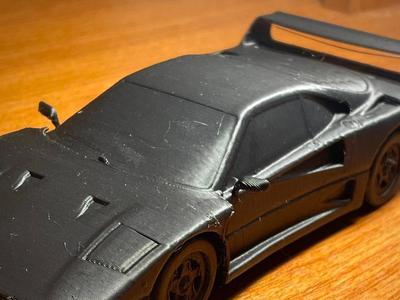 Ferrari F40 Black Maradona A1 Mini