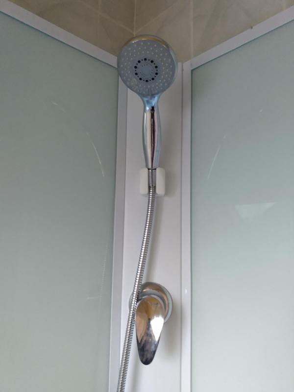 Shower head support D23 with M4 screw M4 centre distance 26".