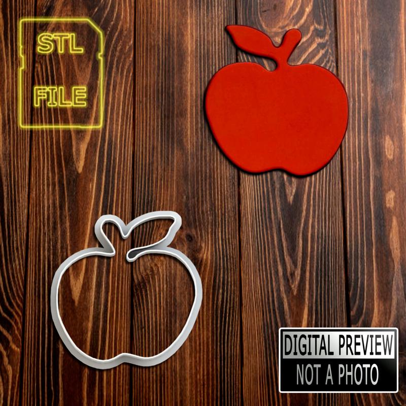 CORTANTE DE GALLETAS - Manzana