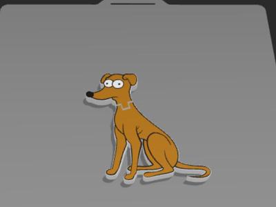dog keychain