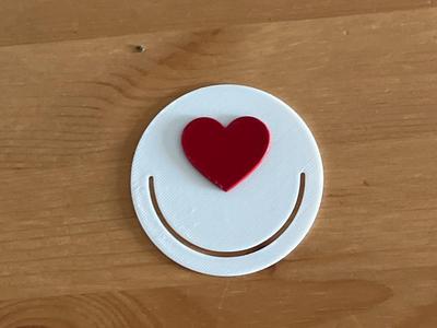 heart bookmark