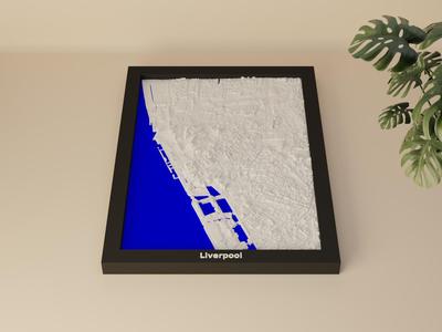 Liverpool, United Kingdom - 3D Miniature