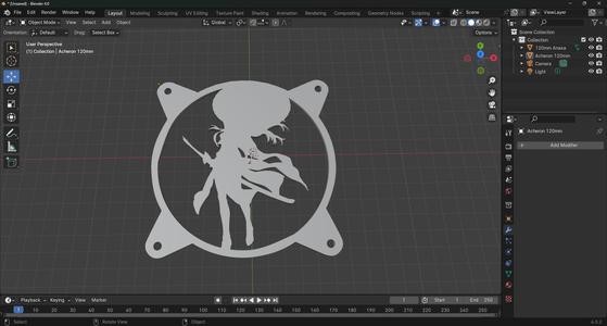 Acheron PC Fan Cover