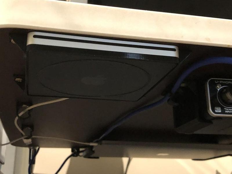 Under Desk Superdrive mount