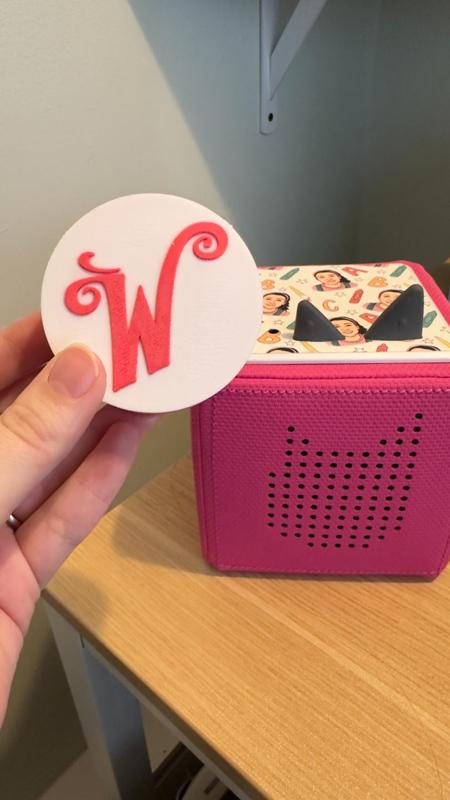 Willy Wonka Creative Tonie disk