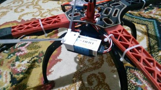 Antenna holder FrSky D8R-XP