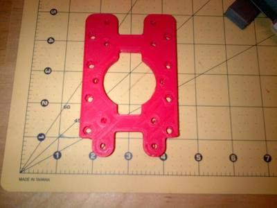 Supa Flat X Carriage with opposing Fan mount