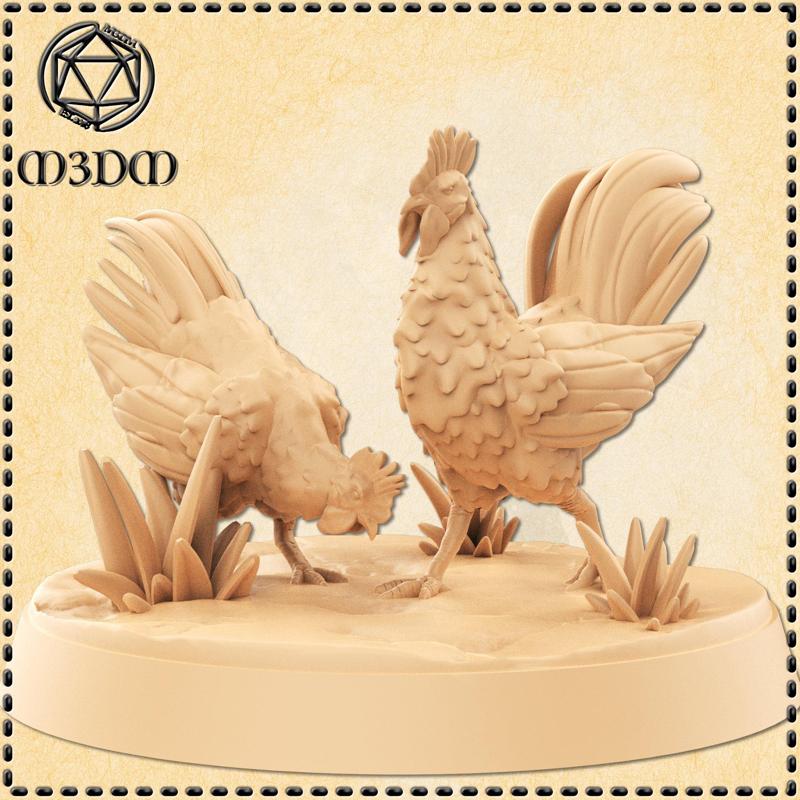 Chickens (3 Versions)