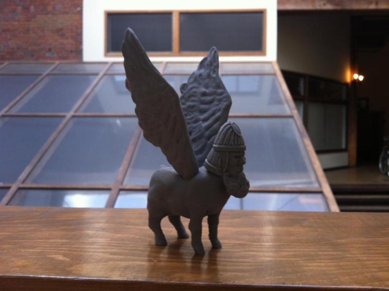 Lamassu, 28mm Miniature