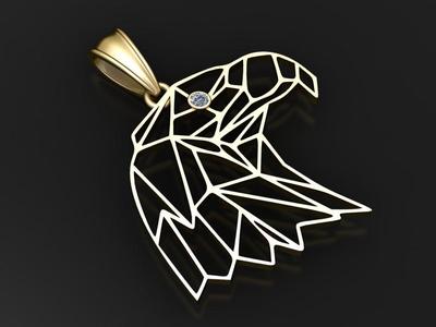 Eagle Pendant 3d printbul modal