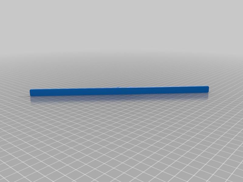 LED strip holder for Anet A8 using Leo_N's brackets