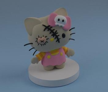 Hello kitty  Statue - Halloween Edition - Scarecrow