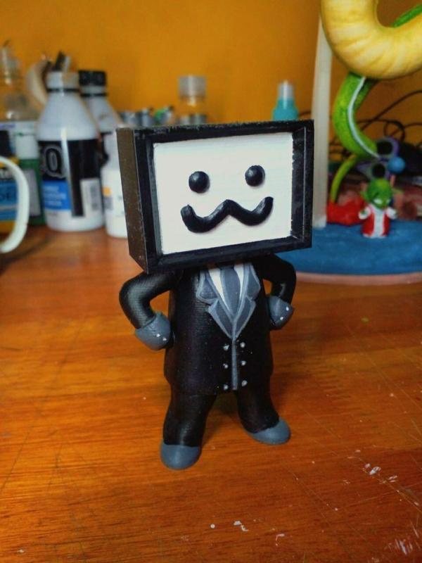 Chibi Tv man - skibidi toilet