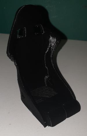 Bucket seat for RC car 1/10 sparco style