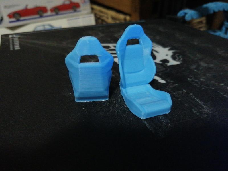 GT 570 Bucket Seat 1:24 & 1:25 Scale