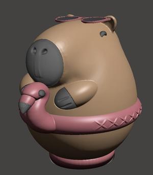 HUEVO PASCUA CAPIBARA