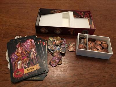 Mascarade board game inserts
