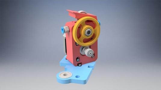 Belted extruder
