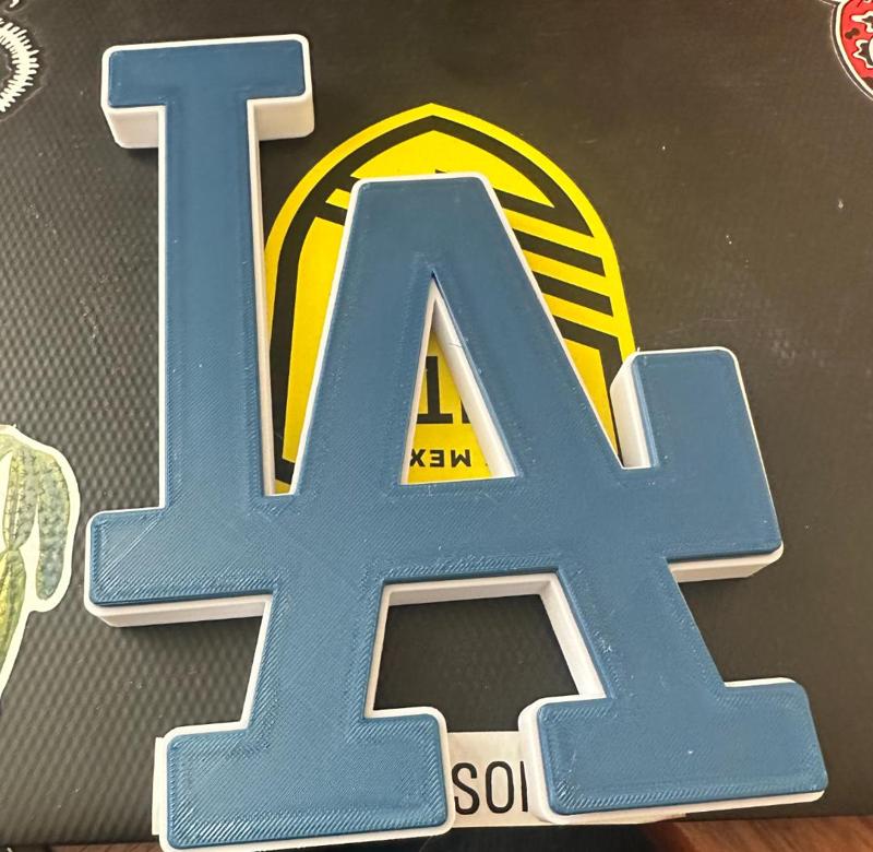 LA Dodgers light box 