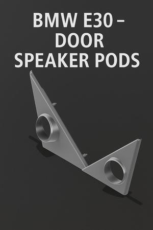 BMW E30 – Door Speaker Pods