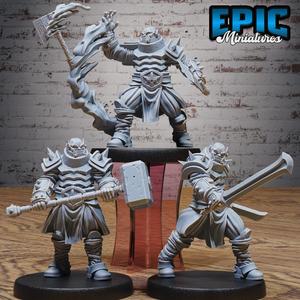 Dark Orc Set / Green Skin Warrior / Forest Beast / Woodland Creature / Goblinoid Monster / Raider Goblin / Bandit Encounter