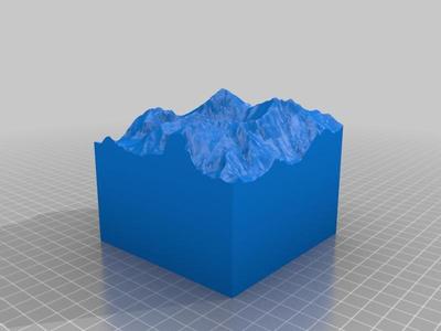 Mt Everest. 10km Collectible Mountain