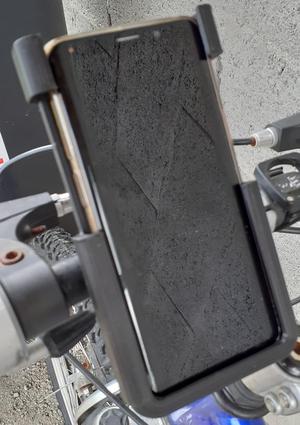 Bike phone holder