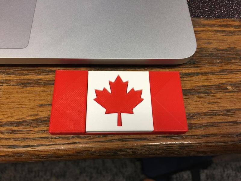 Two Piece Canada Flag