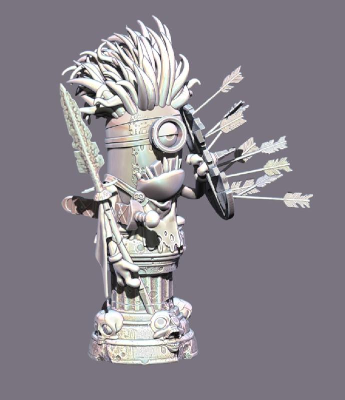 Minion Chess Piece,.... THE PAWN for FREE!!!!!   FREE, I say!!!!