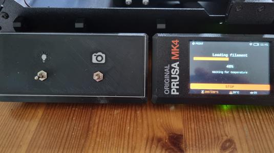 Prusa Enclosure Switch Panel