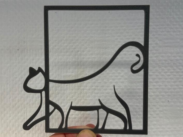 Decor cat wall art