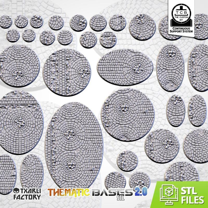 Medieval Road Bases (Round)