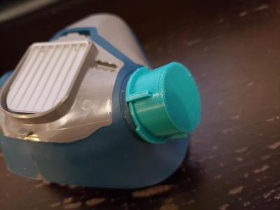 3m gas mask filter cover (easy and fast print)