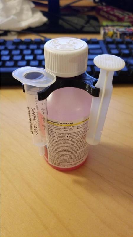 Childrens Medicine Syringe Holder