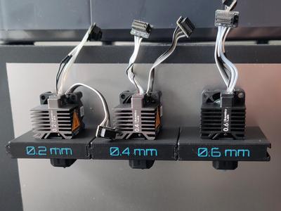 Bambu Lab hotend magnetic modular tray