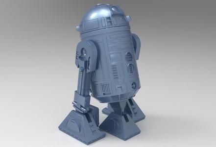R2D2 with movement