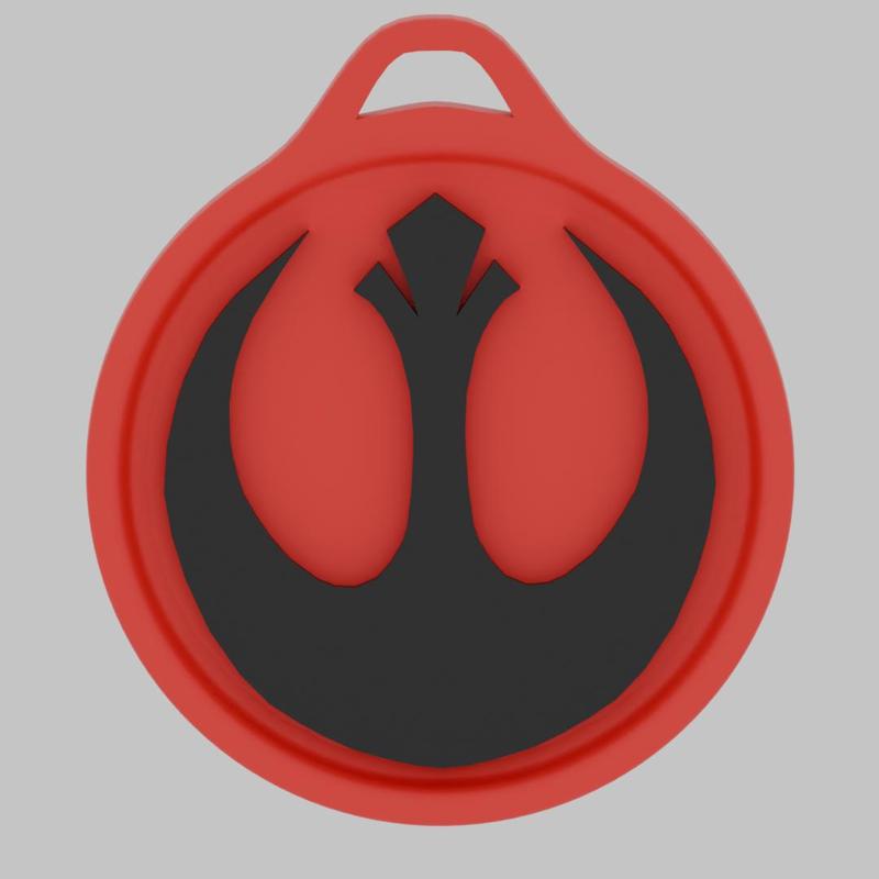 Keychain/Rebel Alliance Pin